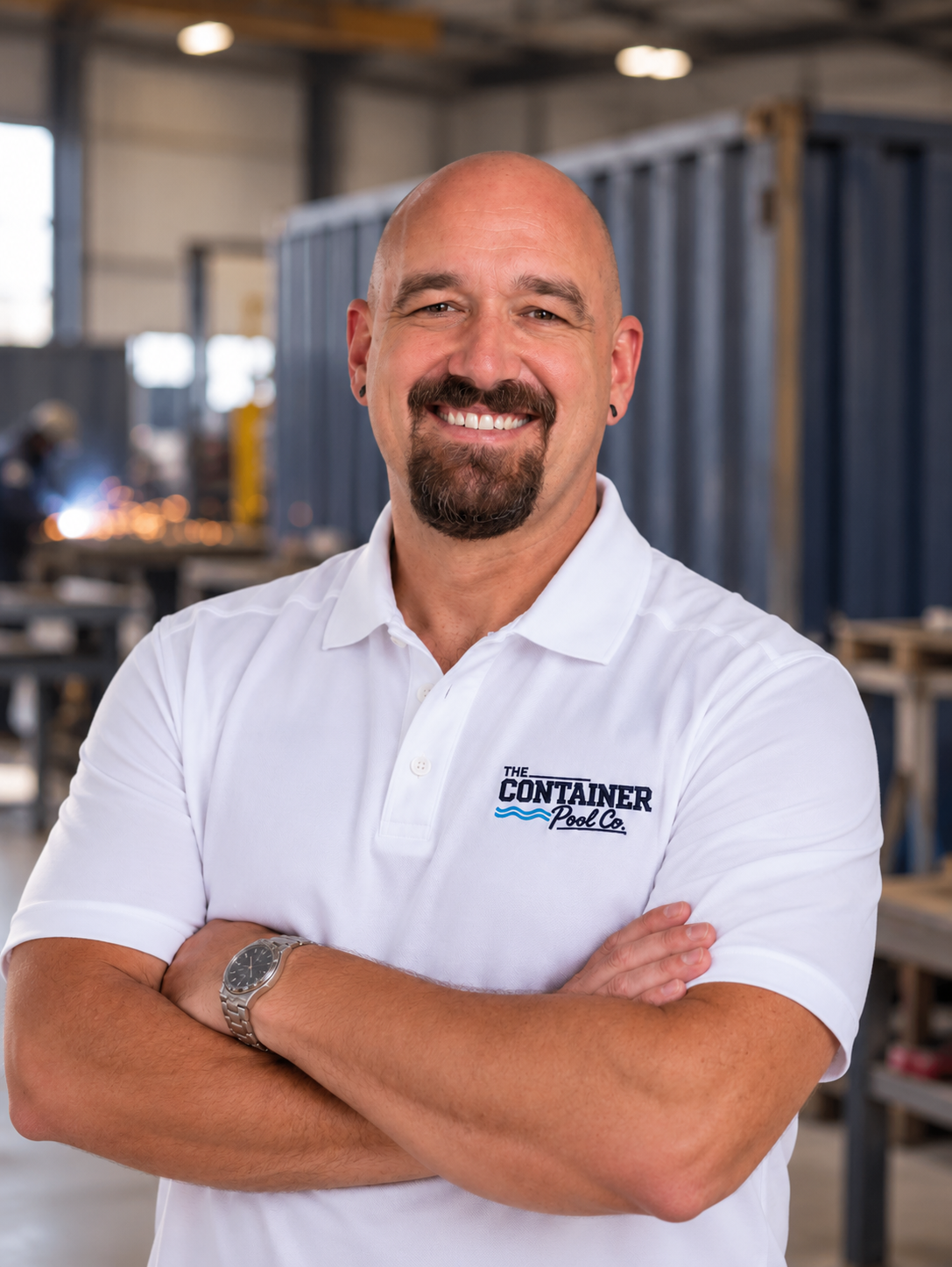 Justin Hill, fabrication partner at The Container Pool Company