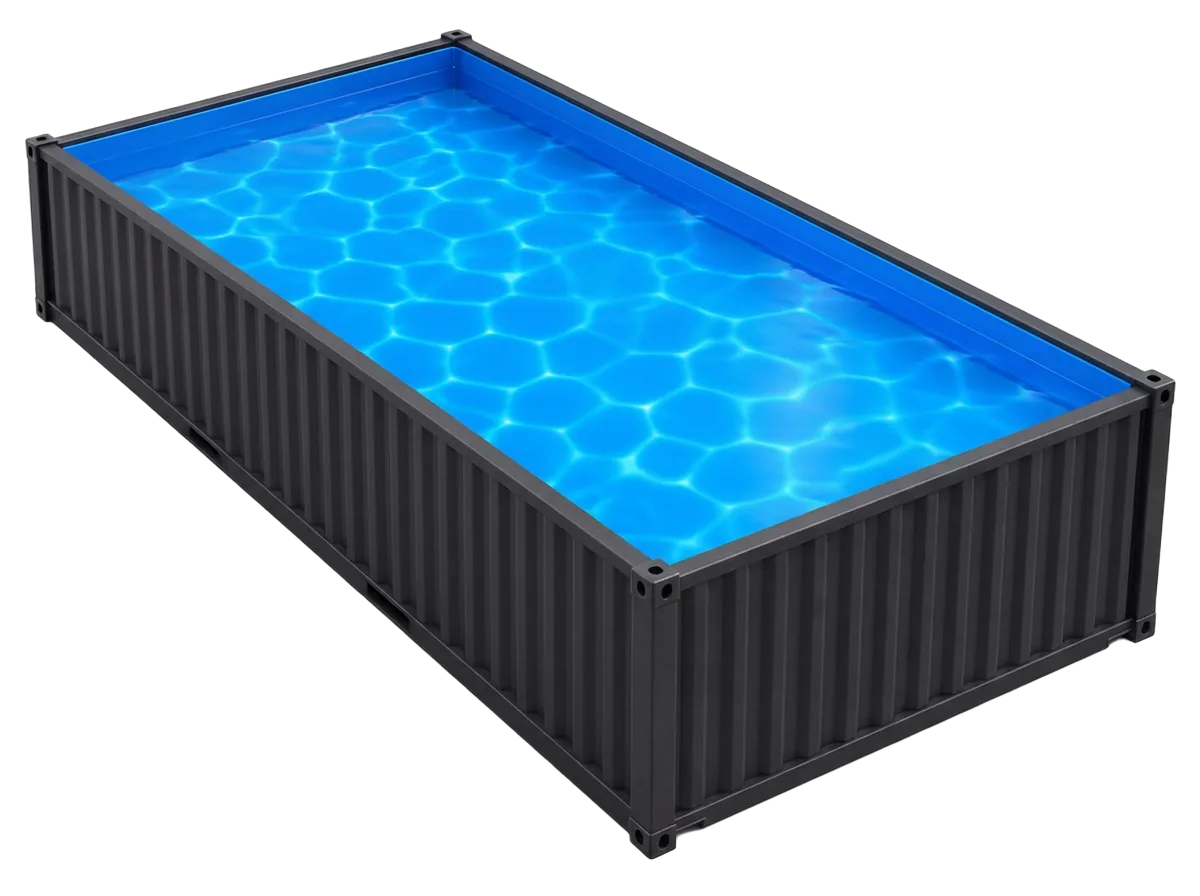 16' x 40' Container Pool
