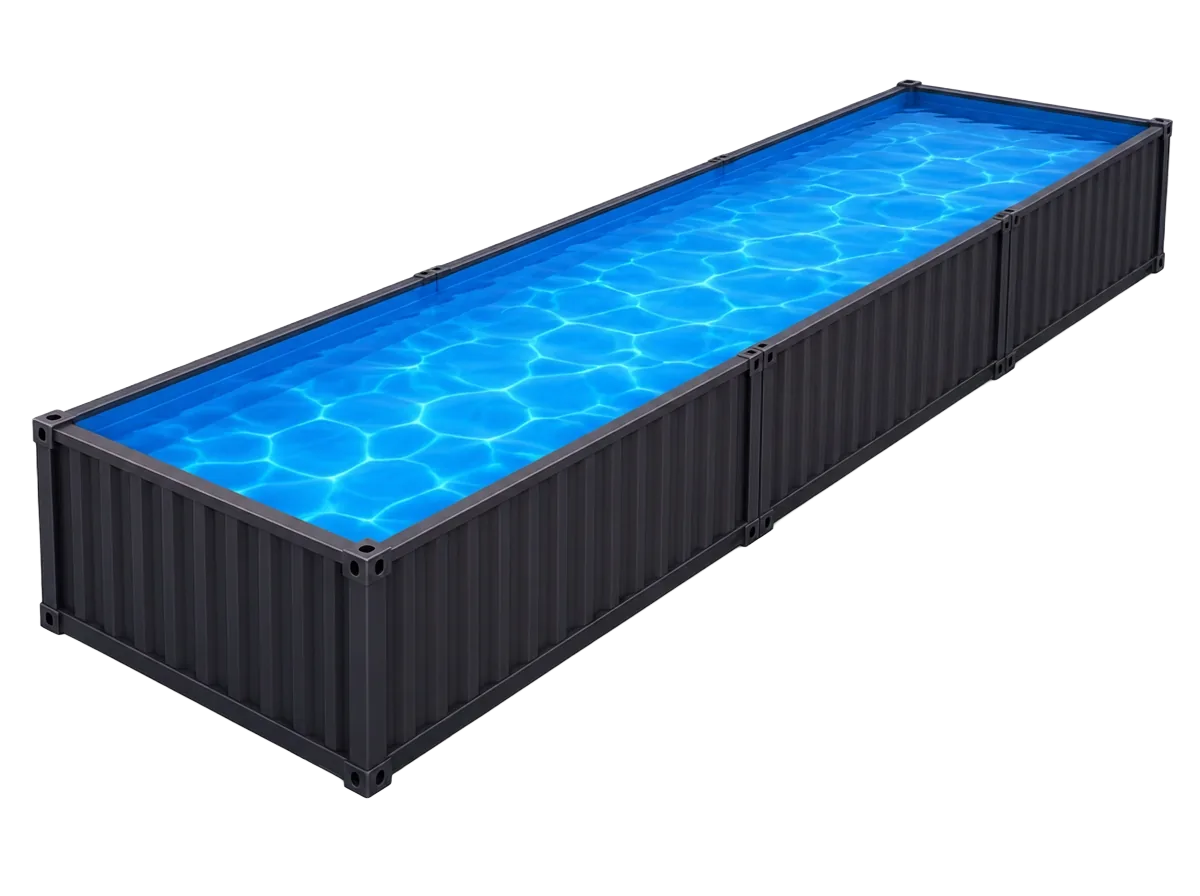 16' x 60' Container Pool